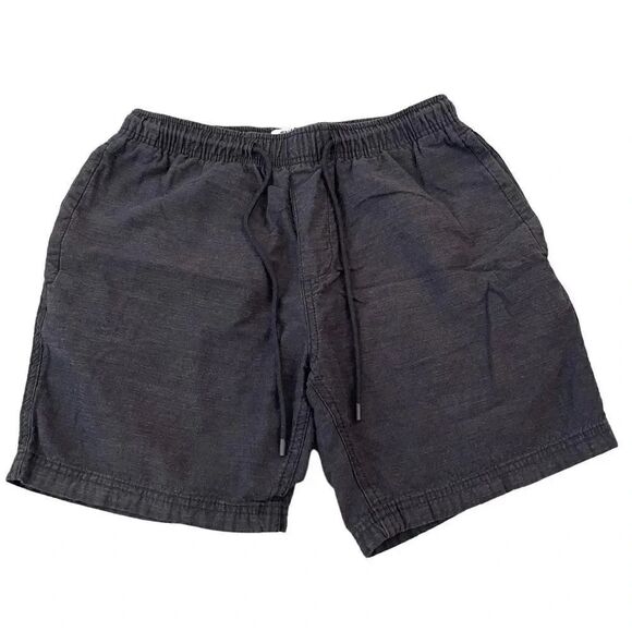 Pull & Bear Charcoal Cotton Side Pockets Elastic Drawstring Unisex SZ M - Picture 1 of 9